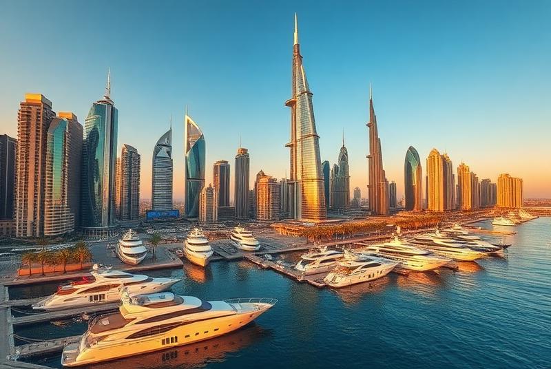 Dubaï Marina — Hub d'affaires